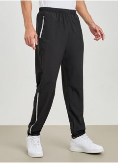 Buy Side Contrast Panel Detail Knitted Track Pants in Saudi Arabia