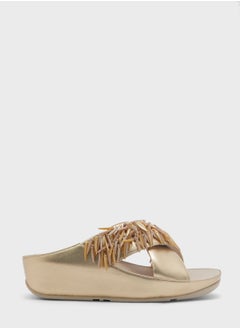 Buy Cross Strap Wedge Sandals in UAE