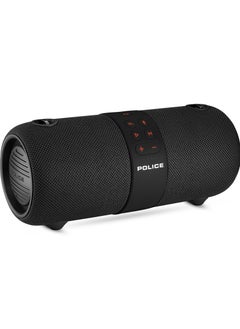 Buy Foss 2 True Wireless Stereo Speaker with RGB Lights, 70mm Driver, Type-C Charging, Bluetooth 5.3, 3600 mAh, Black - IPX6 in UAE