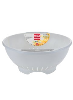 اشتري Polypropylene White Colander 31 cm x 28 cm x 12.8 cm في الامارات