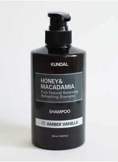 Buy Honey & Macadamia Pure Natural Balancing Refreshing Shampoo Amber Vanilla in UAE