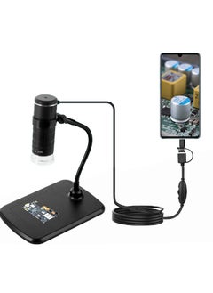 Buy Childrens scientific experiment equipment HD 1000 times electronic digital microscope three-in-one Android USB magnifying glass in Saudi Arabia