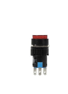 اشتري KNP AL6-M 12V 5 Pin Reset Red switch is a robust momentary push button switch designed for reset operations in low voltage circuits With its vibrant red cap and 5 pin design it ensures secure connections and reliable operation. في الامارات