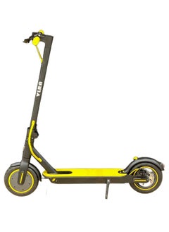 اشتري Electric Scooter Adults Easy Folding And Carry Design Solid Tyres 110cm - Yellow/Black في الامارات