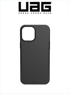 Buy Apple iPhone 12 Pro/12 Case Outback Ultra Thin Eco-Friendly Protective Cover Fully Biodegradable and Compostable - Black in UAE