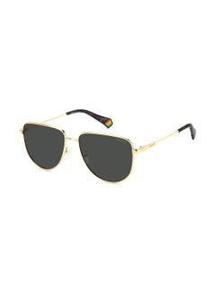 Buy Unisex UV Protection Sunglasses - Pld 6196/S/X Gold 56 - Lens Size: 56 Mm in UAE