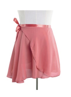 Buy Women Ballet Wrap Skirt Rose Pink in Saudi Arabia