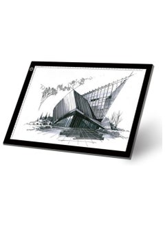 Buy Portable A4 Tracing LED Copy Board Light Box, Ultra-Thin Adjustable USB Power Artcraft LED Trace Light Pad for Tattoo Drawing, Streaming, Sketching, Animation, Stenciling in Saudi Arabia