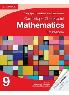 Buy Cambridge Checkpoint Mathematics Coursebook 9 in UAE