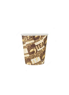 Buy Hotpack Heavy Duty Printed Single Wall Paper Cups 6.5OZ 3x50pcs in UAE