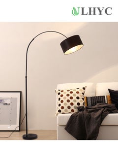 Buy Nordic Simple Style Marble Base Floor Lamp with 12W Tricolor Light in Saudi Arabia