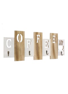 اشتري Wall Hanging Wood Coffee Sign Board  Home Decoration في الامارات