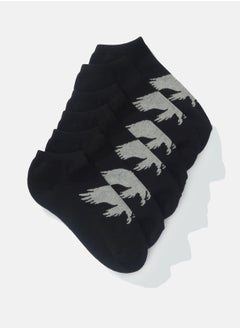 Buy AEO Low Cut Eagle Socks 3-Pack in Saudi Arabia