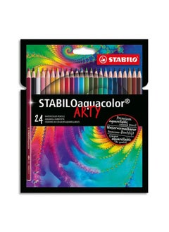 Buy Aquarelle Wooden Color Set 24 Colors Multicolour in Egypt