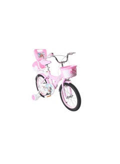 اشتري دراجة هوائية كلاسيك ميتاليك مع قرص الفرامل مقاس 16 للاطفال أميرة الموضه في السعودية