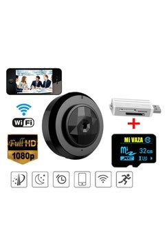 Buy C6 HD 1080P Wifi Night Vision Live Portable Nanny Camera With 32GB Memory Card in UAE