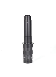 اشتري Monocular Max 300x Zoom C-Mount Glass Lens Adapter F/Industry Digital Microscope Camera Objective في الامارات