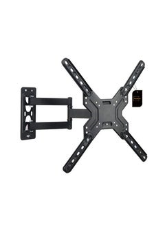 Buy TV Wall Mount Monitor Wall Bracket with Swivel and Articulating Tilt Arm Fits 26-55 Inch LCD LED OLED Screens in UAE