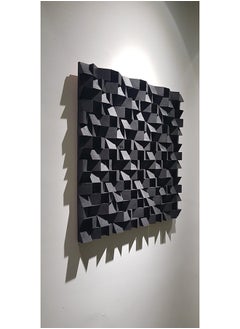 Buy Black Wood Wall Decor By Woodeometry in Egypt