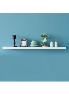 Buy Floating Shelf, White Floating Wall Shelf Ledge Shelf in UAE