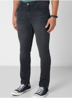 Buy Slim Fit Washed Jeans in UAE