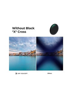 Buy Concept 72mm Variable ND Filter ND2-ND32 Camera Lens Filter (1-5 Stops) No X Cross HD Neutral Density Filter with 28 Multi-Layer Coatings Waterproof (Nano-X Series) in Saudi Arabia
