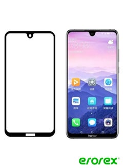 Buy Tempered Glass Screen Protector For Honor 8X Max Black/Clear in Saudi Arabia