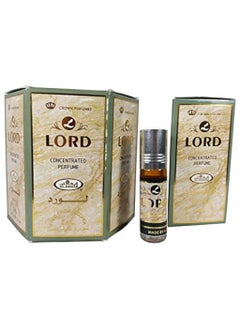 Buy Al Rehab Lord Perfume Oil 6ml (Pack of 6) in UAE