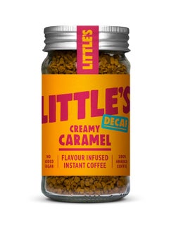 Buy Decaf Creamy Caramel Flavour Infused Instant Coffee, No Added Sugar, 50g in UAE