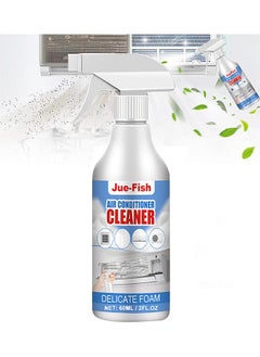 Buy Air Conditioner Foaming Cleaner, Multi-Purpose Removal Of Peculiar Smell Home Office Cleaner, No Washing Air Conditioner Foaming Coil Cleaner Spray, All-Purpose Household Bubble Cleaner, 60ML in Saudi Arabia