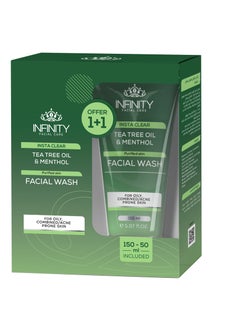 اشتري 2 Infinity Facial Care Insta Clear Facial Wash - Promopack في مصر