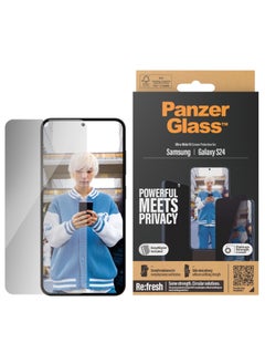 Buy PanzerGlass® Privacy Screen Protector Samsung Galaxy S24 | Ultra-Wide Fit w. EasyAligner in UAE