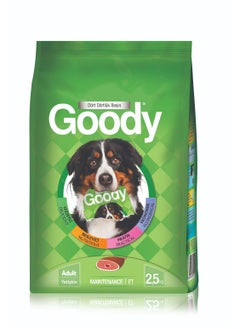 Buy Goody Meat Adult Dog dry Food - 2.5Kg in UAE