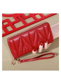 اشتري Ladies Purse PU Leather Clutch Coin Pouch Women Wallet. في الامارات