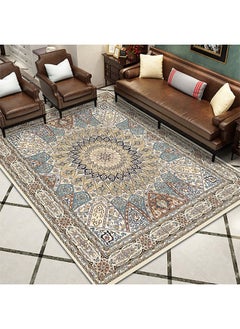 Buy American Style Anti Slip Rugs Soft Modern Carpets 200X300 CM (Drop Plastic Crystal Velvet) in UAE