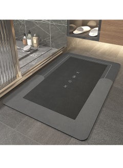 اشتري Super Absorbent Bath Mats,Anti-Slip Bathroom Floor Mats Quick-drying Floor Mat Easy Clean Bath Rugs 40*60 في السعودية