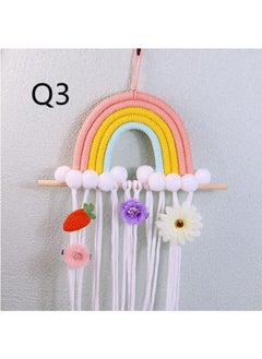 Buy Children's Room Wall Weaving Decorative Props Multicolour 80x30cm in UAE