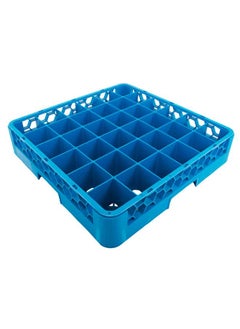 اشتري Plastic 36-compartment Glass Rack Blue في الامارات