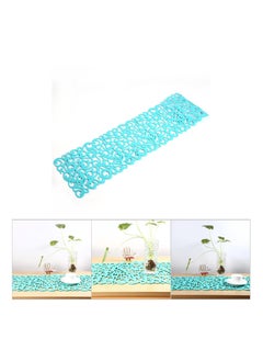 Buy Hollow Flower Table Runner, Washable Table Decor Room Decoration Elegant Table Accessory Home Aesthetic Stylish Table Linen Attractive Centerpiece Modern Table Setting, Light Blue(39.37" x 11.81") in Saudi Arabia