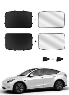 Buy Sunroof Sunshade Glass Roof Sunshade Kit Compatible with Tesla Model Y 2020-2022 in UAE