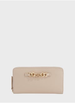 Buy Luxe Zip Around Large Clutch in Saudi Arabia