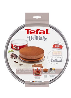 Buy J Delibake 1641214 Springform Cake Tin 23 cm Carbon Red in Saudi Arabia