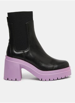 اشتري Bigmood Chunky Ankle Boots في السعودية