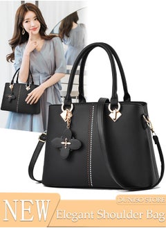 اشتري Women's Fashion Handbag Faux Leather Crossbody Bag For Women Large Capacity Tote Bags Top Handle Satchel Fashionable Travel Shoulder Bag For Ladies في الامارات