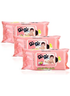 Buy Baby Wipes Pink 72 Sheets in Saudi Arabia