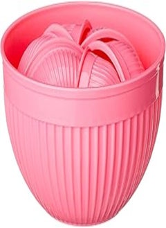 اشتري Arafa High quality Plastic food and vegetable bowl, Made in Egypt Pink في مصر