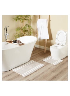 اشتري Quickdry Loops 2-Piece Bathmat Set. في السعودية