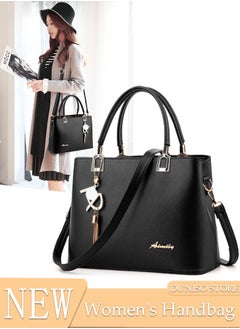 Buy Women's Fashion Handbag Faux Leather Crossbody Bag For Women Large Capacity Tote Bags Top Handle Satchel Fashionable Travel Shoulder Bag For Ladies in Saudi Arabia