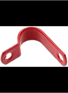 Buy Fire Cable Saddle Clips 8mm Red (Pack of 25) in UAE