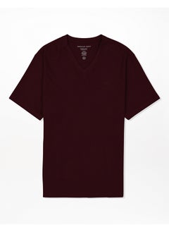 Buy AE Super Soft Icon V-Neck T-Shirt in Saudi Arabia